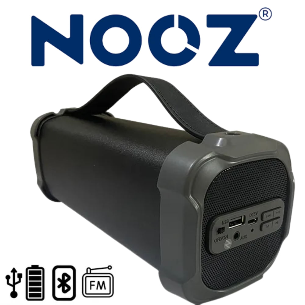 PARLANTE INÁLAMBRICO NOOZ COLOR NEGRO MOD F51BLK