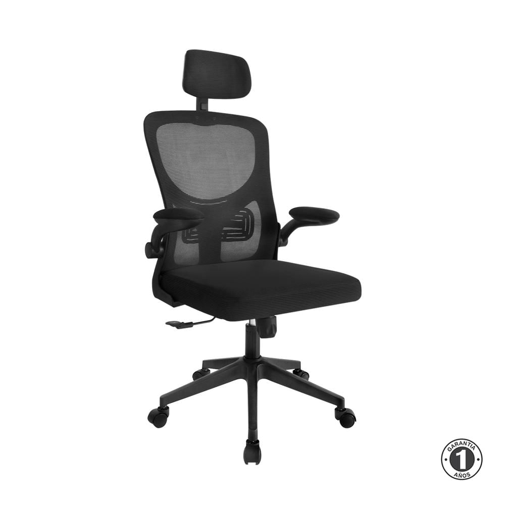 Silla Ergonómica Zad Presidente Negro Althea Confort