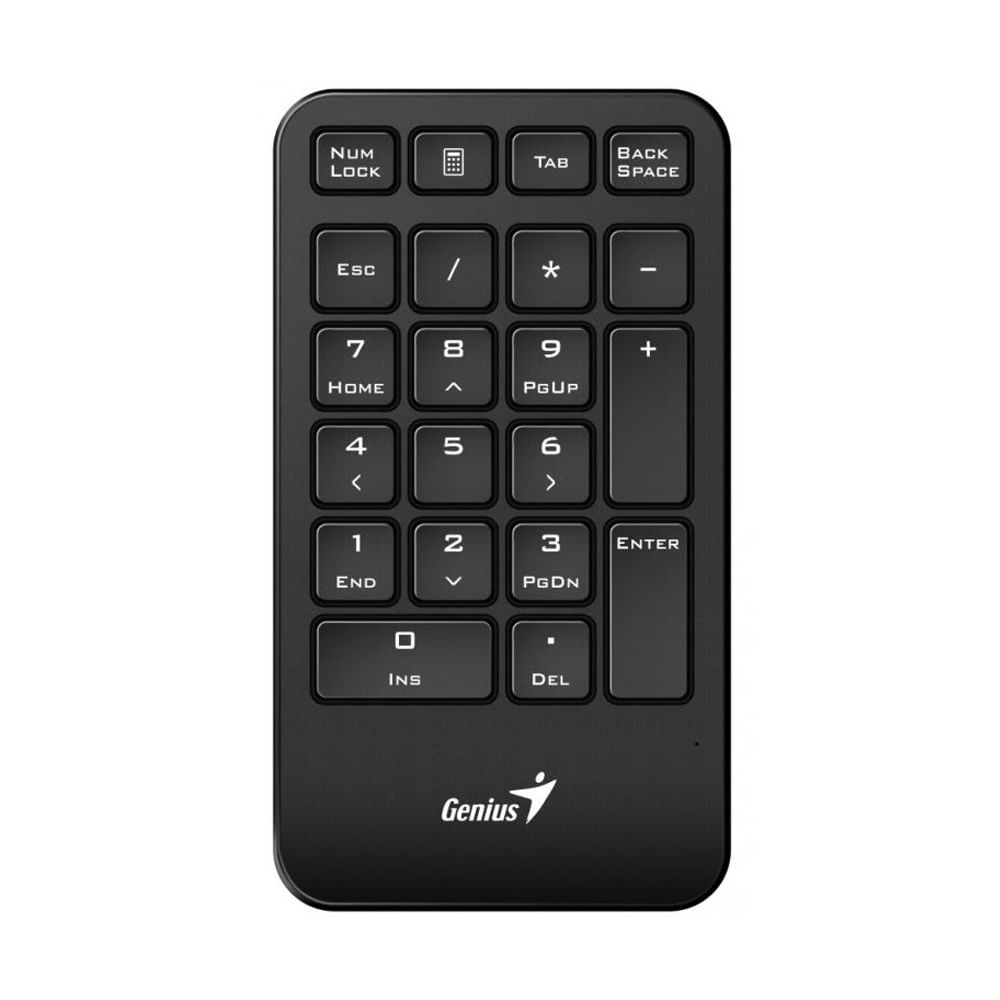 Teclado numérico Genius Numpad 1000 inalámbrico con tecla Copilot - color negro, USB