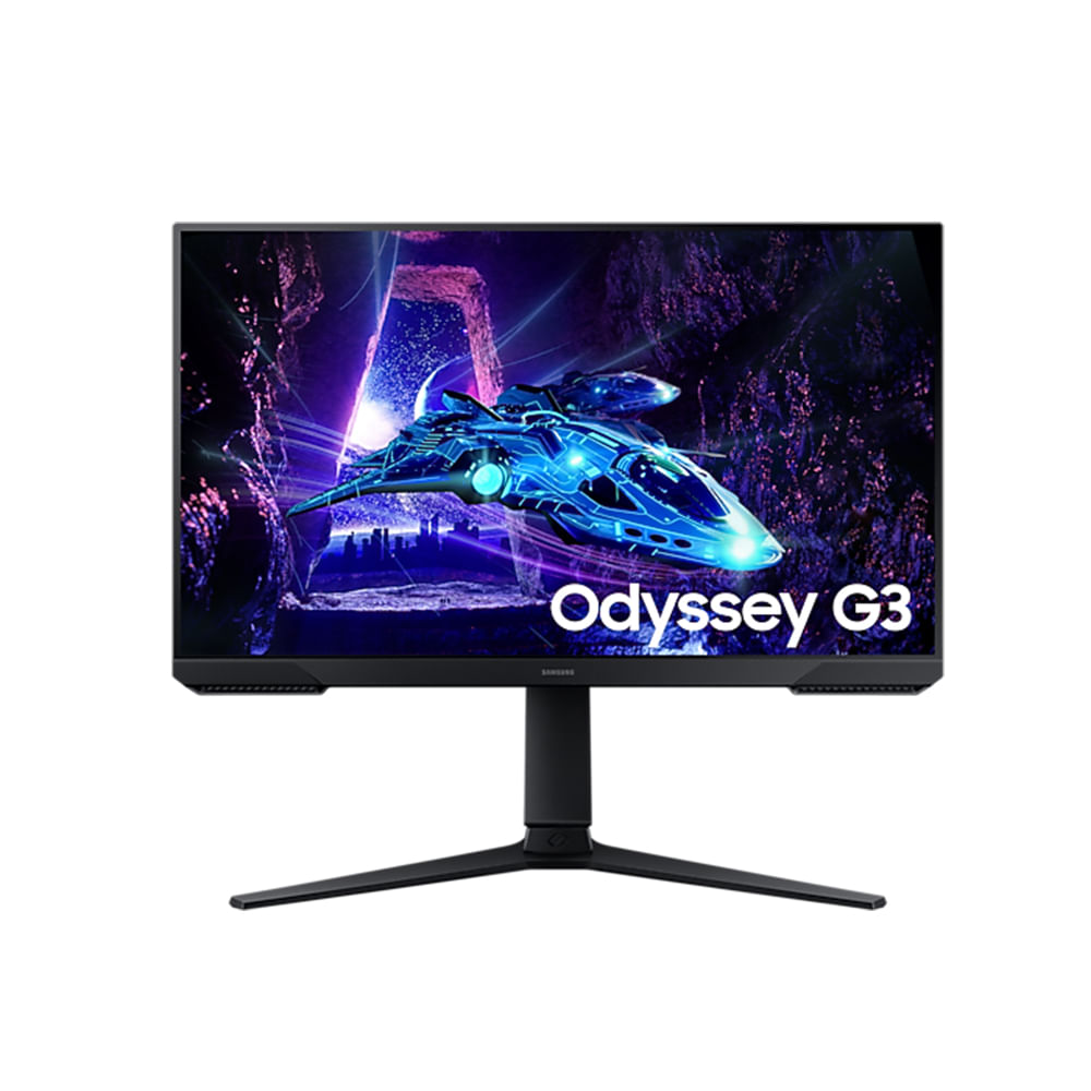 Monitor gaming Samsung Odyssey G3 de 24” Full HD 180Hz, 1ms, FreeSync y conectividad HDMI/DisplayPo