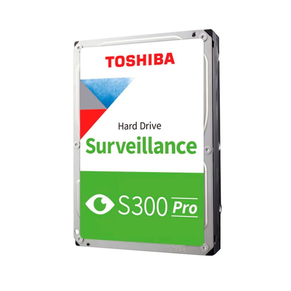 Disco duro Toshiba S300 Pro 10TB 3.5"" SATA 7200rpm para cámaras y sistemas de vigilancia