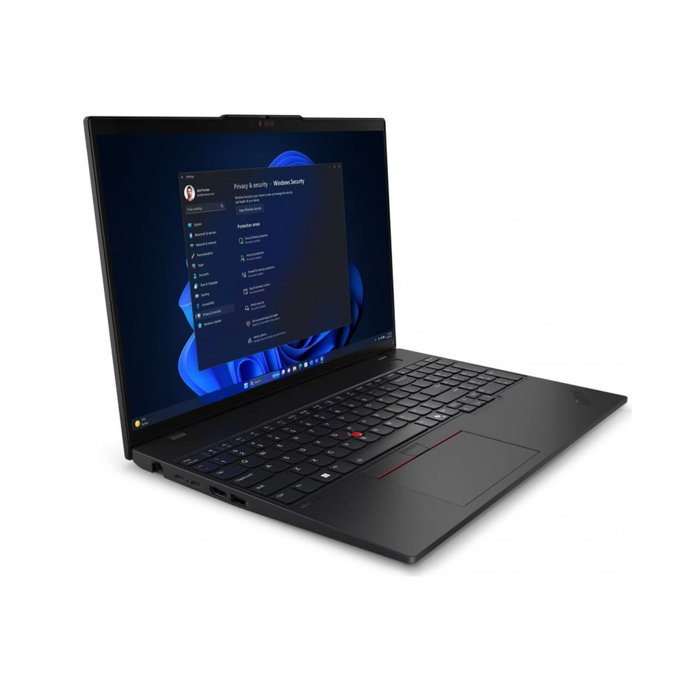Lenovo ThinkPad L16 Gen 1: Portátil 16"" WUXGA, Intel Core Ultra 7, 16GB RAM, 512GB SSD, Negro, Wind