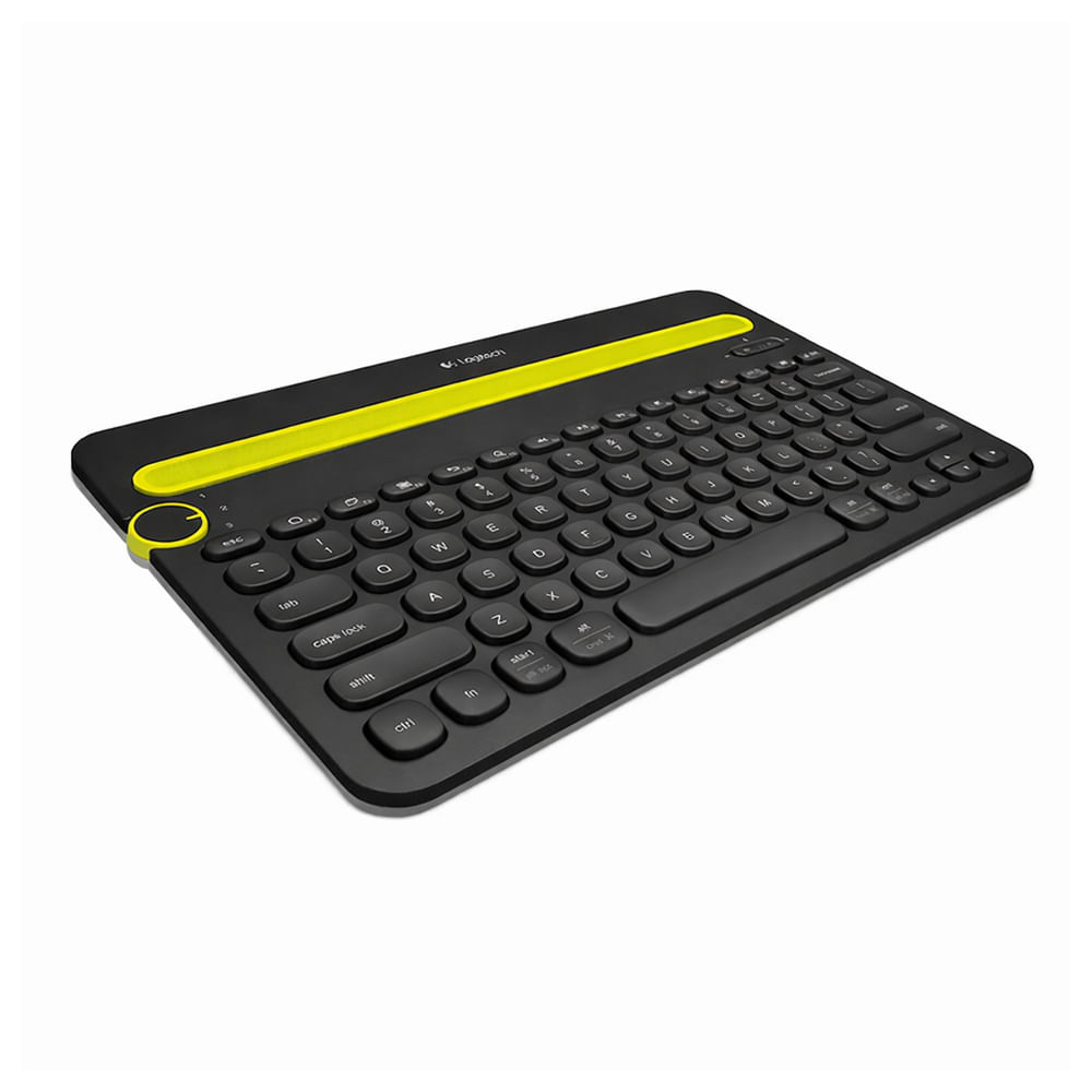 Teclado Logitech K480 Multi dispositivo Bluetooth - Compacto, color negro y portátil