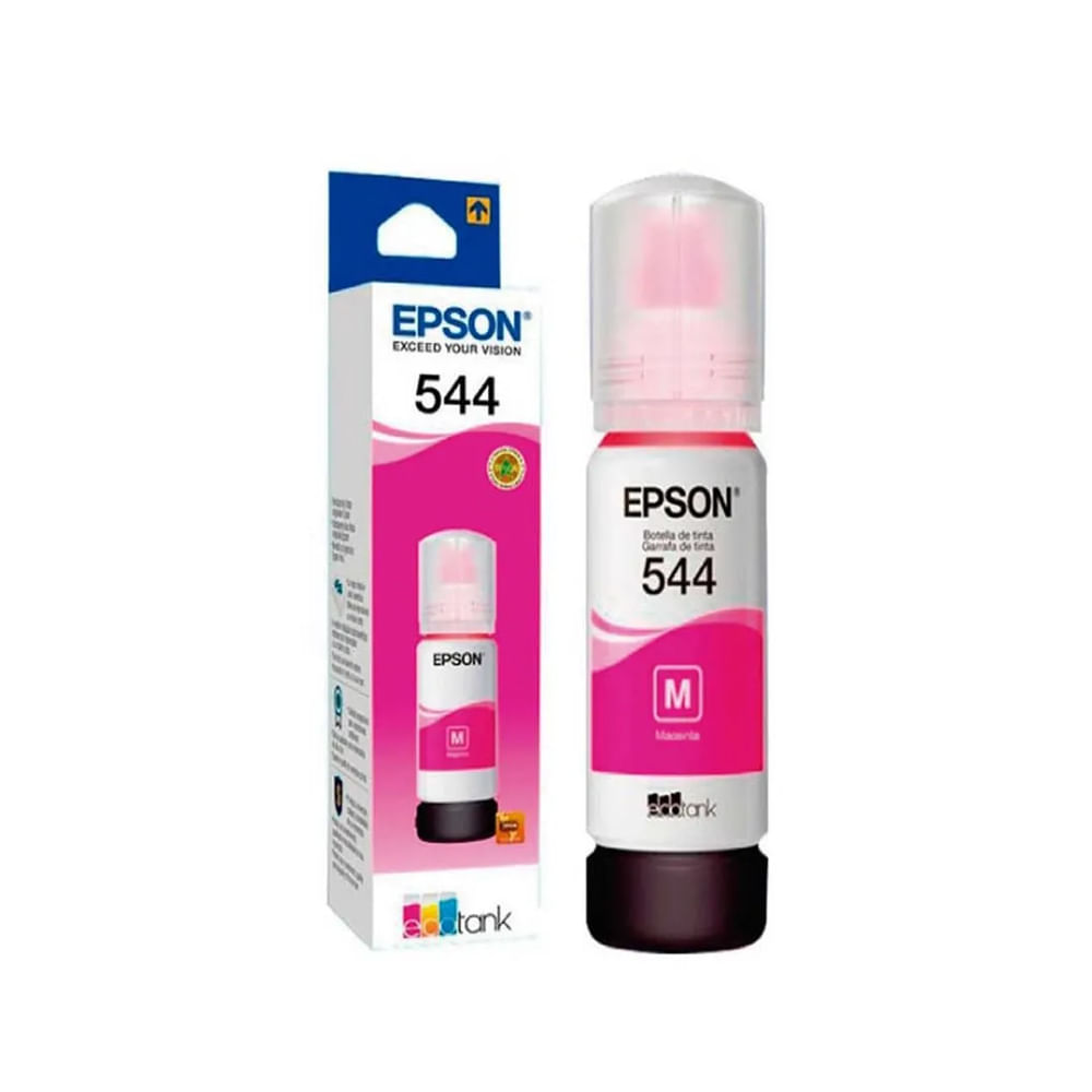 Tinta Epson T544320-AL magenta de 65ml para impresoras, calidad de impresión excepcional