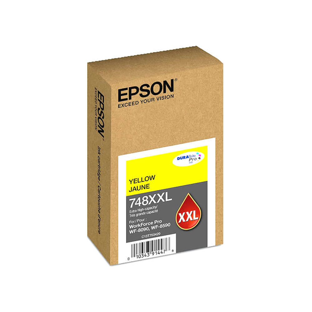 Epson 748 – Cartucho de tinta de alta capacidad para impresiones de calidad superior