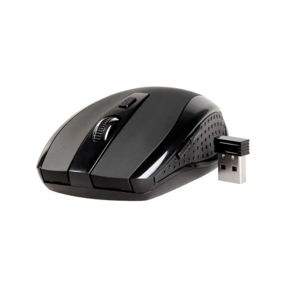 Ratón inalámbrico Klip Xtreme Klever KMW-340, óptico de 6 botones y 2.4 GHz, USB compacto y elegant