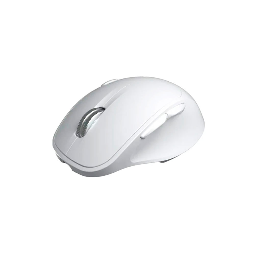 Mouse inalámbrico Klip Xtreme 2.4 GHz y Bluetooth 5.0, dual mode en color blanco cool