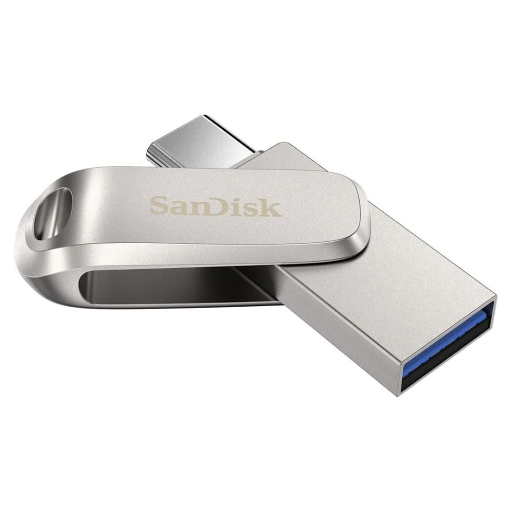 SanDisk USB flash drive 512GB USB 3.1 y USB-C, alta velocidad y gran capacidad para tus archivos