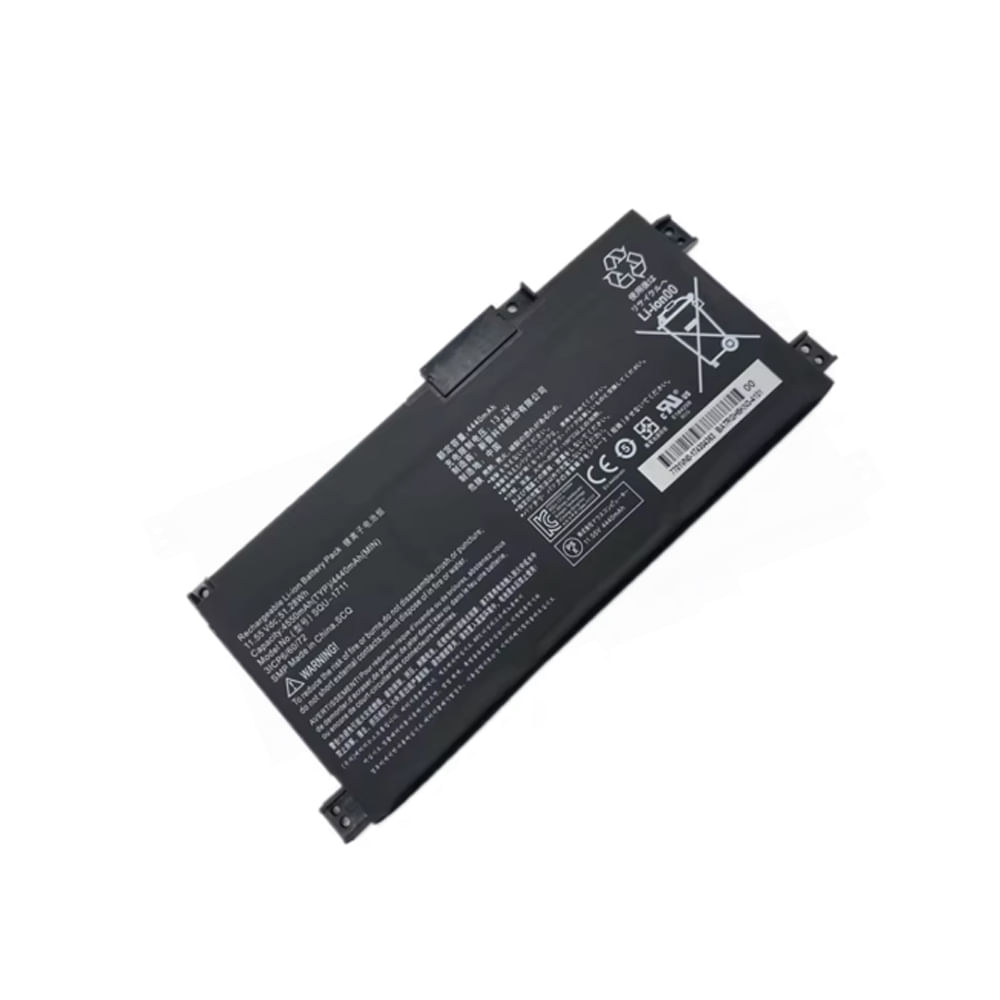 Batería Thunderobot NB Li-Ion 51.28Wh 4550mAh - Potente y duradera para tu portátil