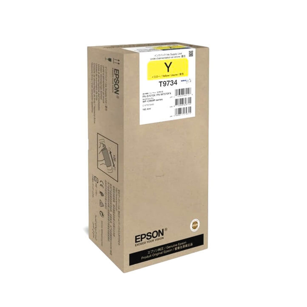 Tinta Epson Durabrite Pro T973420 Amarillo - Calidad Profesional para Impresiones Vividas