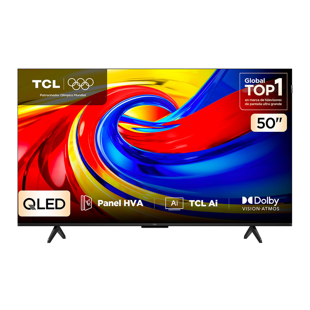 Televisor TCL QLED 50'' UHD 4K Smart TV 50P7L
