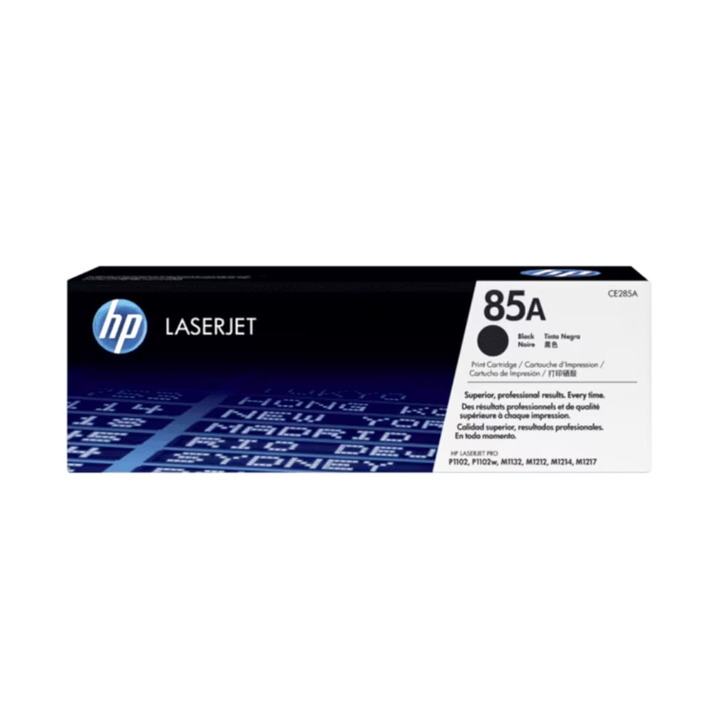 Tóner original HP 85A Negro para LaserJet - Impresiones nítidas y de alta calidad