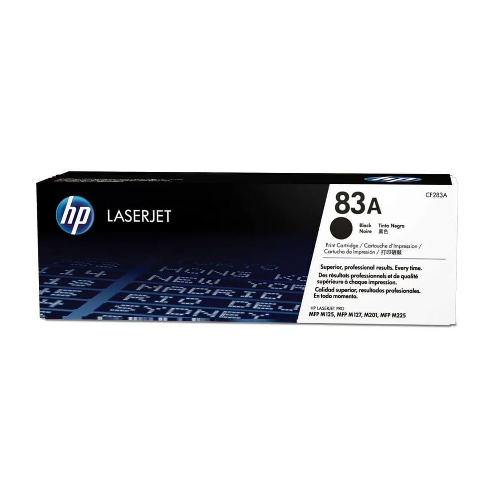 Tóner HP 83A Negro Original para LaserJet - Alta Calidad y Rendimiento - Imprime Hasta 1,500 Página