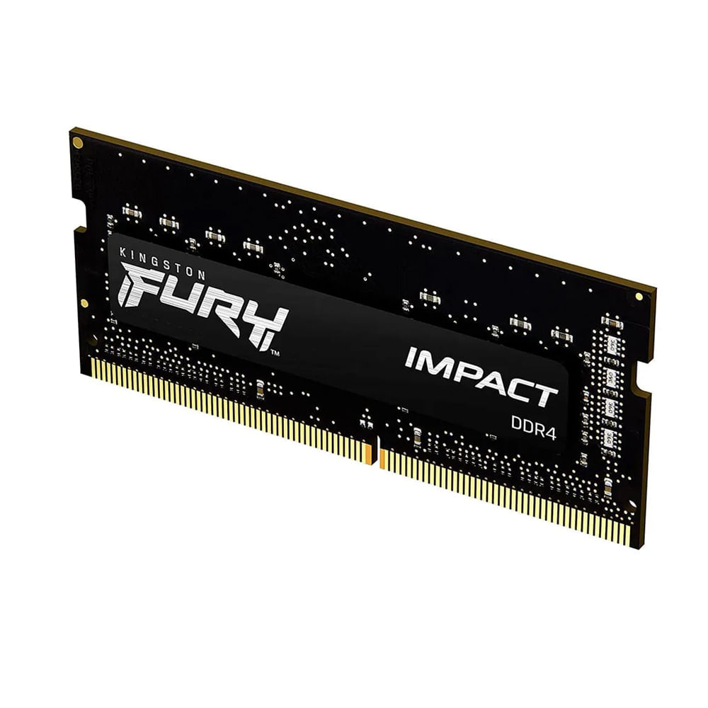 Memoria RAM Kingston HyperX FURY Impact 16GB DDR4 3200MHz SoDIMM para Laptop - Alto Rendimiento