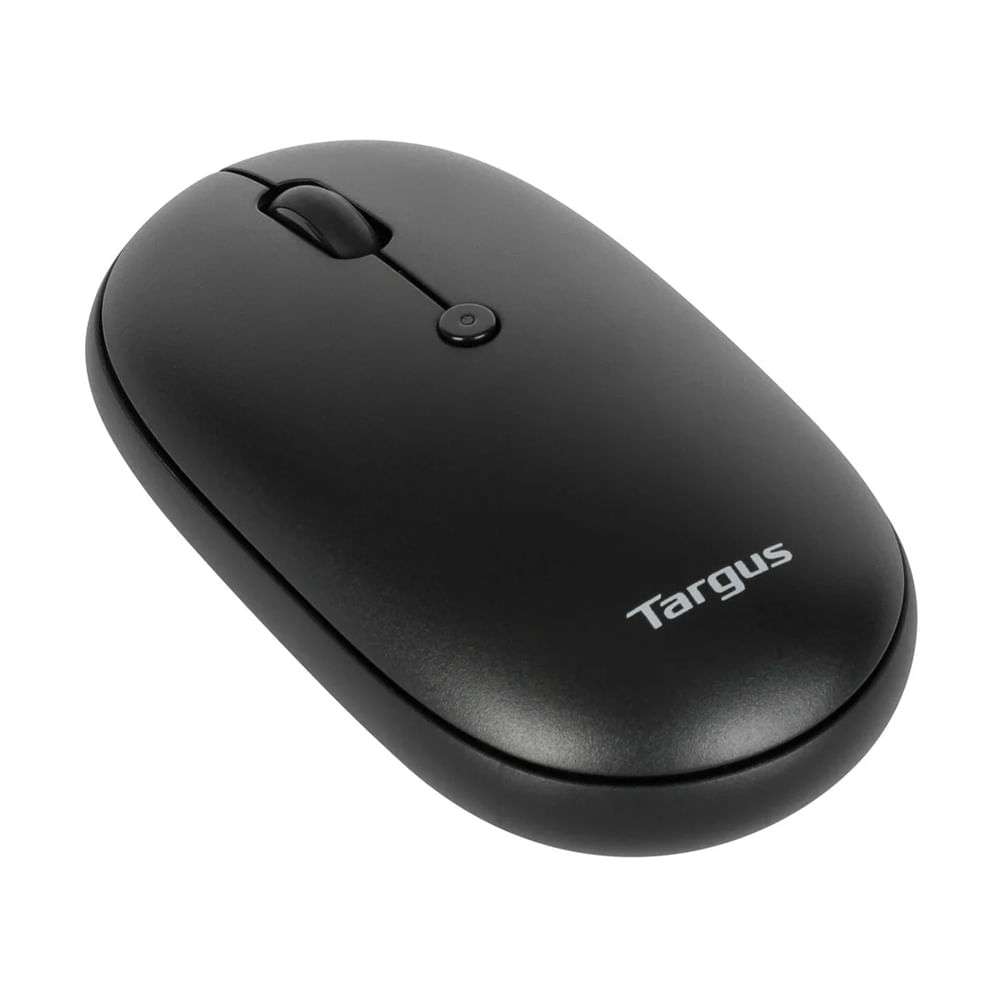 Mouse Targus B581 compacto antimicrobiano, multi-dispositivo, Bluetooth, color negro