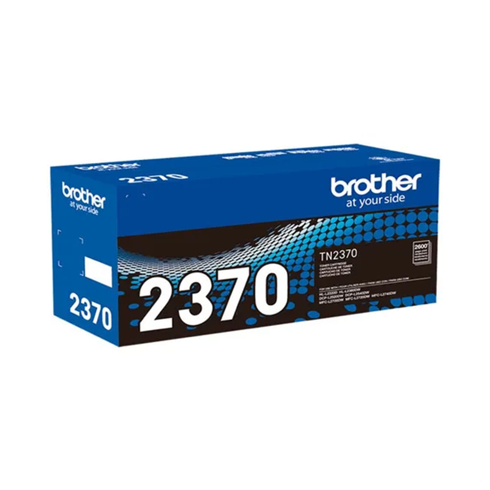 Tóner Brother TN-2370 negro original de alto rendimiento para impresoras láser - 2600 páginas