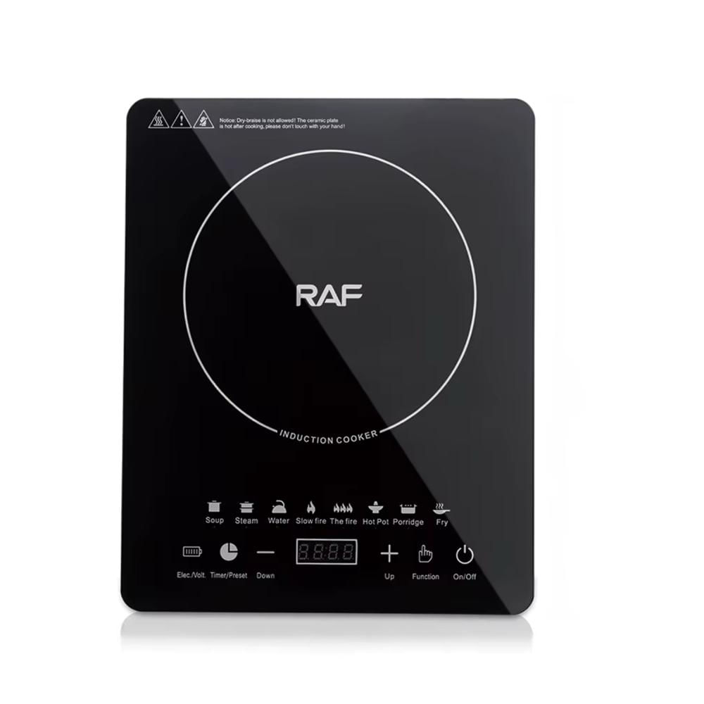 Cocina de Inducción RAF-8104 2200W Digital con Temporizador