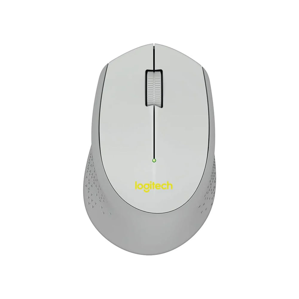 Mouse inalámbrico Logitech M280 gris ergonómico y cómodo para uso diario
