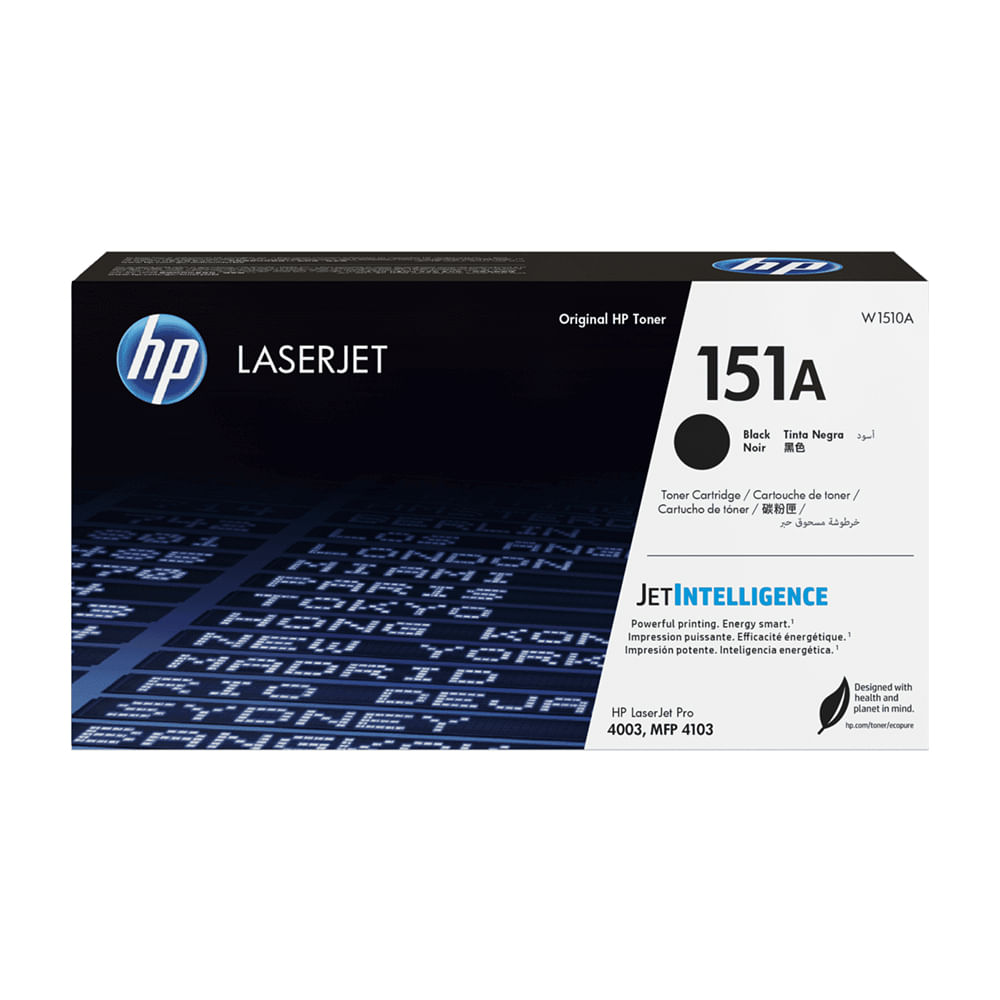 Cartucho de tóner negro HP 151A original, 3050 páginas, alta calidad para impresoras HP