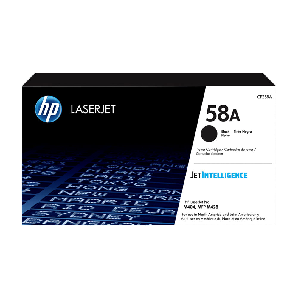 Toner HP 58A Negro Original - Alta Calidad, Hasta 3000 Páginas, Ideal para Impresoras HP