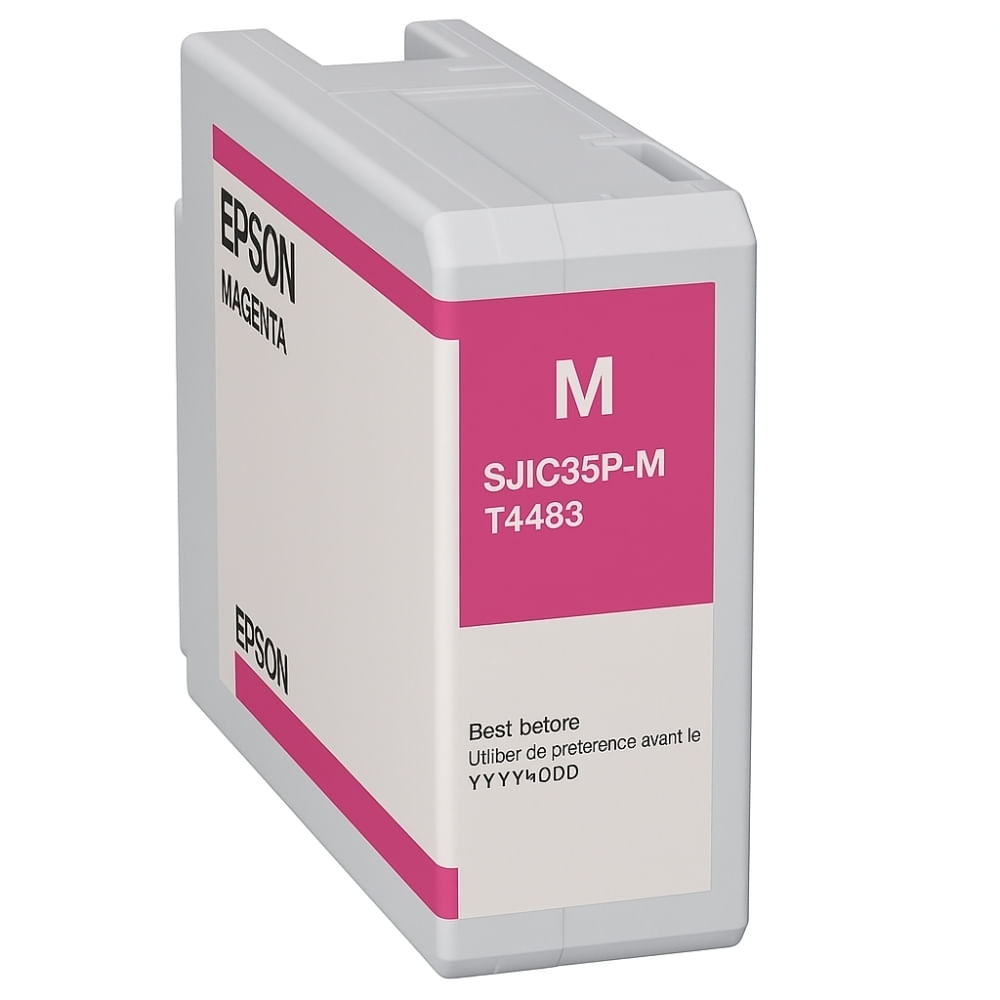 Cartucho de tinta Epson magenta SJIC35PM Alta calidad de impresión y rendimiento garantizado