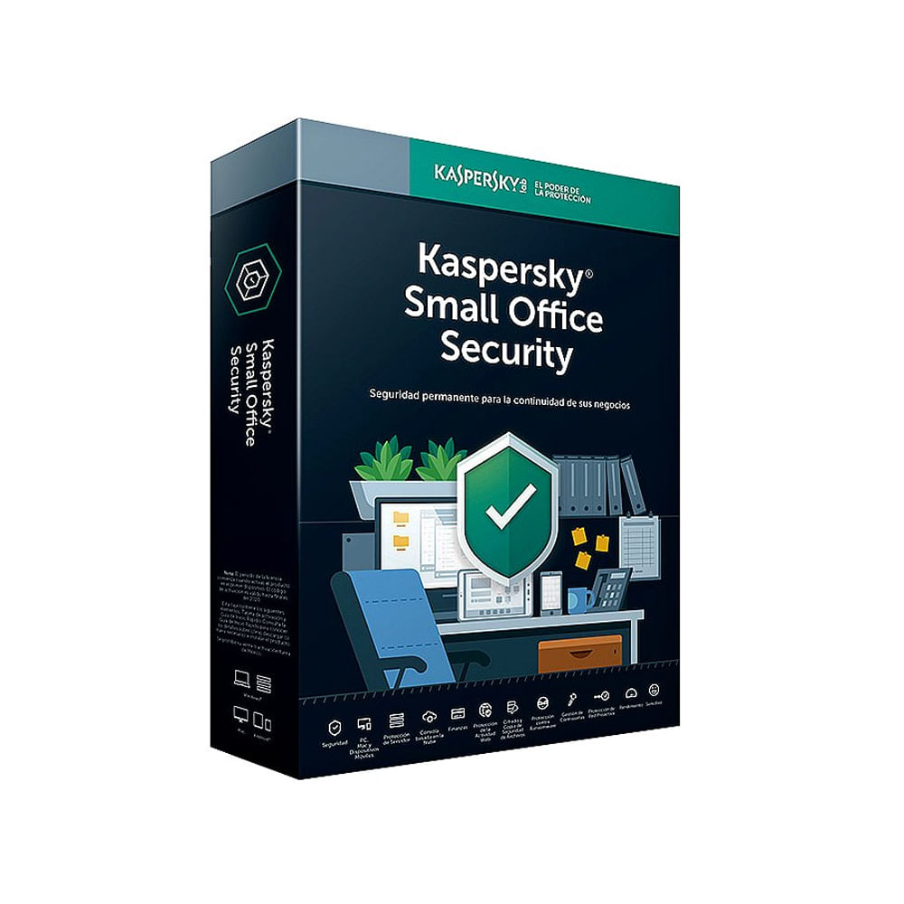 Kaspersky Small Office Security para 10 PCs – Protección completa y fácil gestión para tu negocio