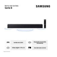 Soundbar Samsung Serie B 2.0 Ch B400F con audio claro
