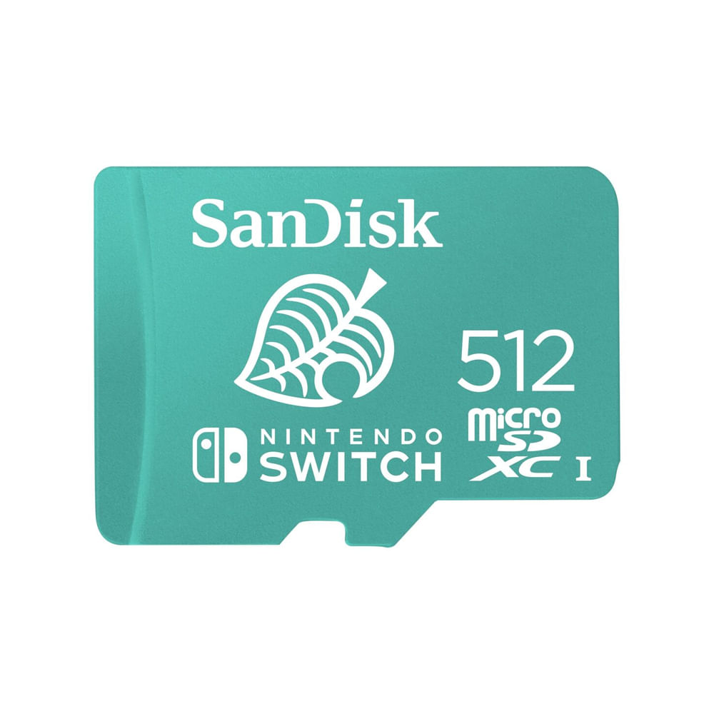 Tarjeta microSDXC SanDisk para Nintendo Switch - 512 GB, UHS-I U3, Clase 10, alta velocidad