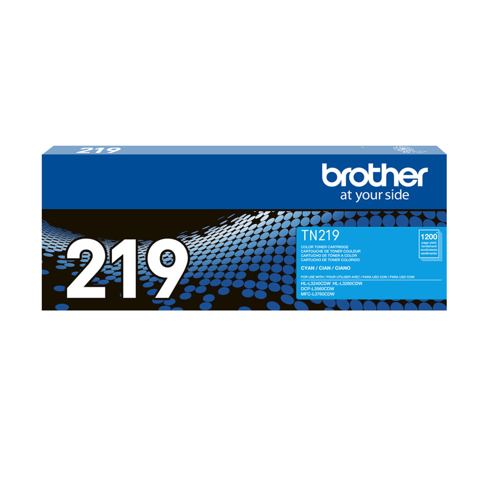 Tóner Brother Cyan de alta capacidad 12K para impresoras DCPL3560CDW MFCL3760CDW y HLL3280CDW