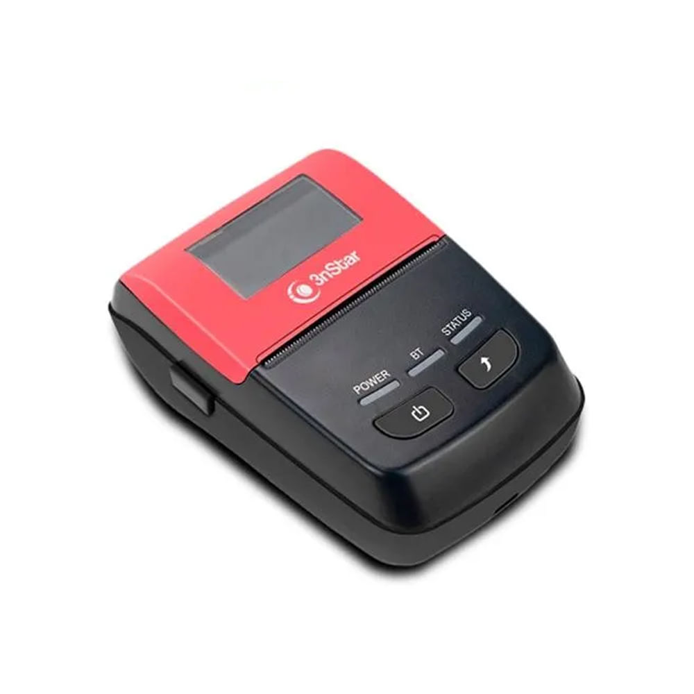 Impresora térmica portátil 58mm 3nStar PPT205BT, Bluetooth, compatible con Android y Windows, 100mm