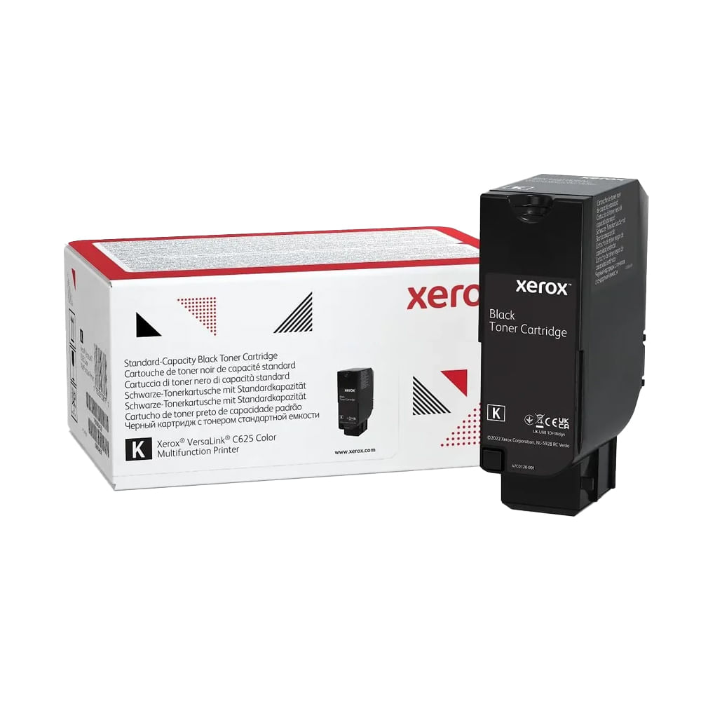 Toner Xerox Versalink C625 Negro 8K Capacidad Estándar para Impresiones de Alta Calidad