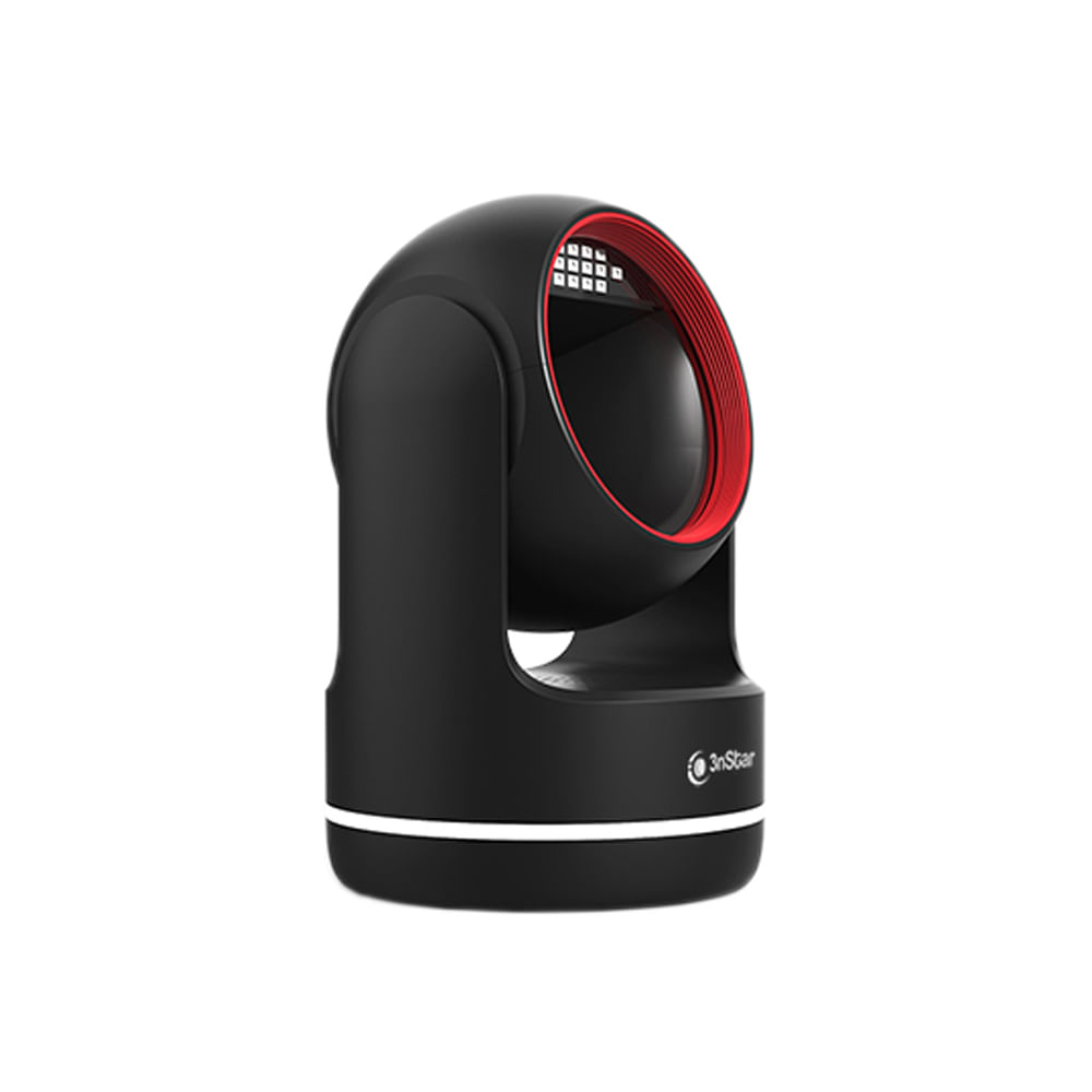 Escáner de código de barras 3nStar SC506, negro, robusto, omnidireccional, USB, 1D/2D, 280mm alcanc