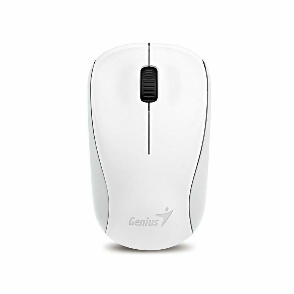Mouse inalámbrico Genius NX-7000 blanco - diseño ergonómico y alta precisión