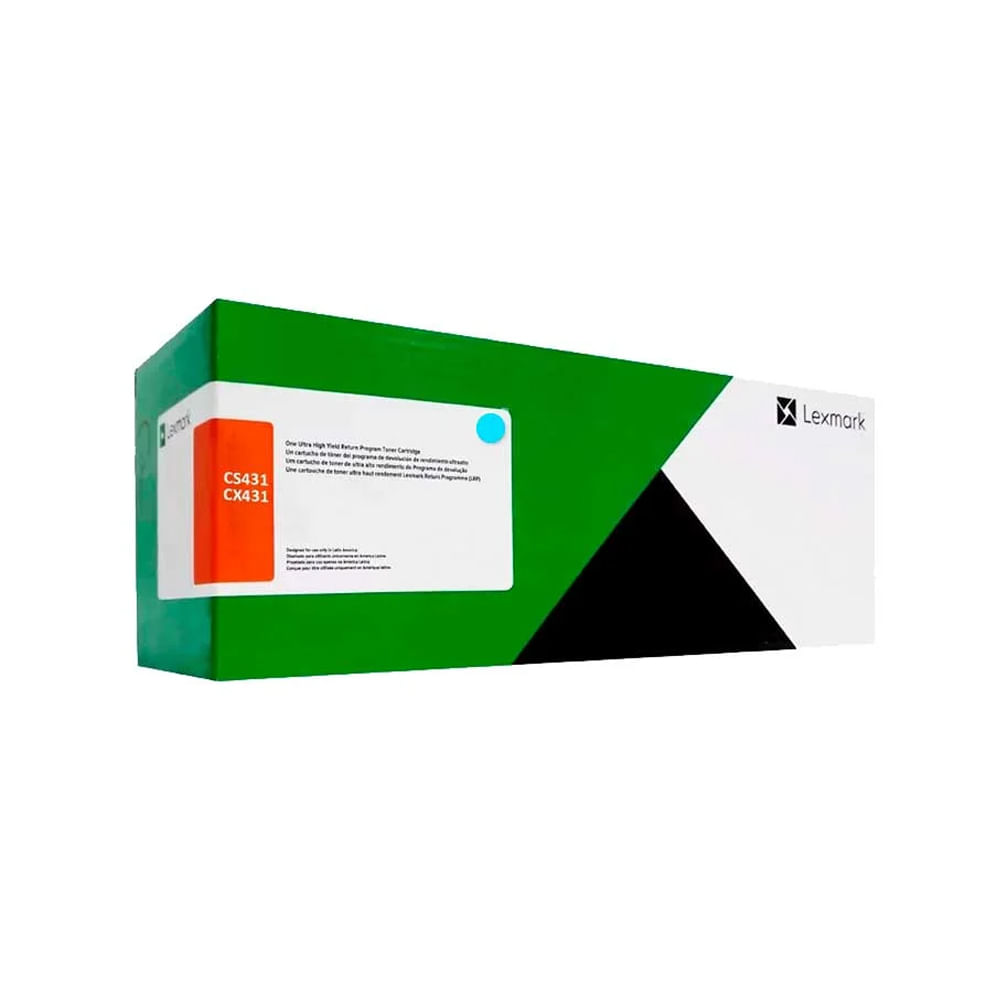 Tóner Lexmark 20N40C0 Cian de alta calidad para impresoras, excelente rendimiento y fácil reciclaje