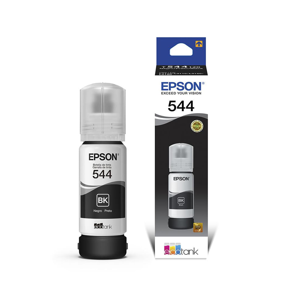 Tinta Epson 544 Negro 65ml - Alta calidad y rendimiento para impresoras Epson