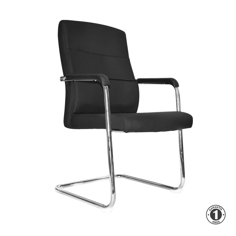 Silla Fija Tax Interlocutor Negro Althea Confort