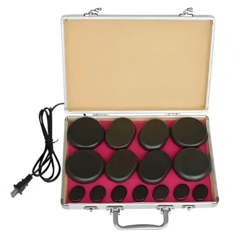 Piedras Volcánicas Para Masajes 16 Piedras