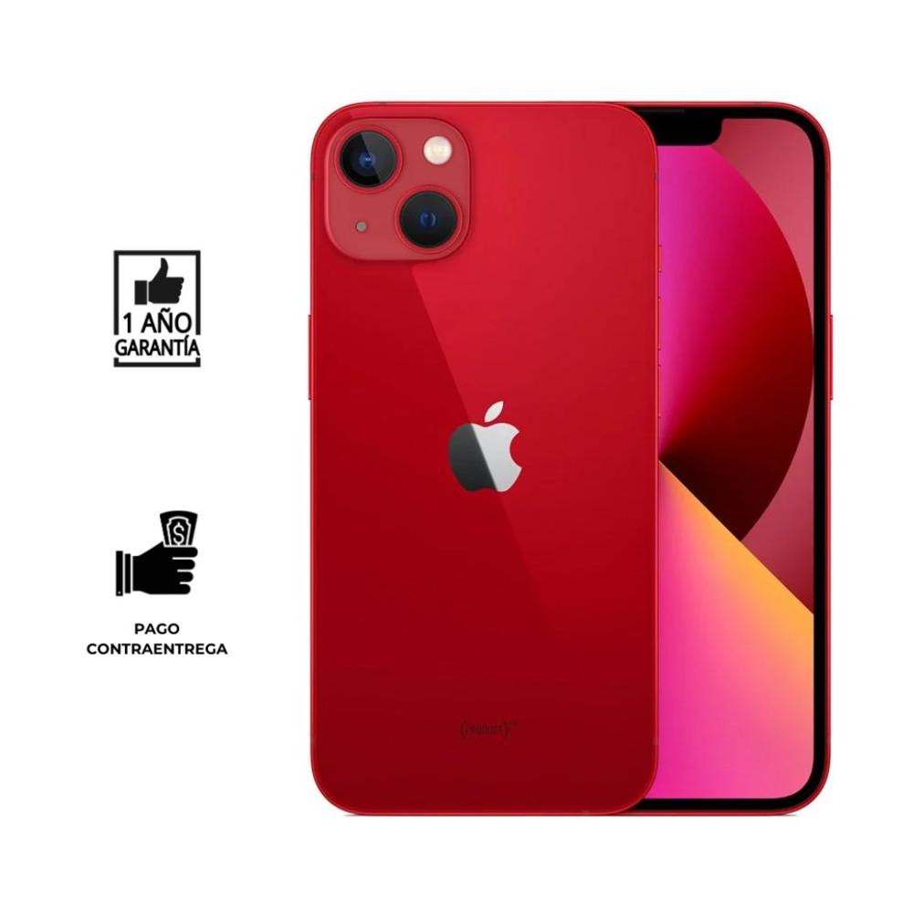 REACONDICIONADO iPhone 13 128gb I Grado B I color Rojo