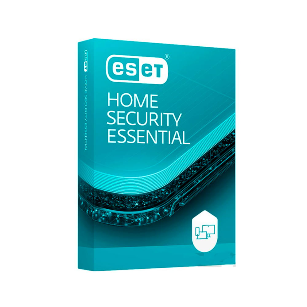 ESET Home Security Essential para 3 PCs - Protección Antivirus Avanzada y Fácil de Usar