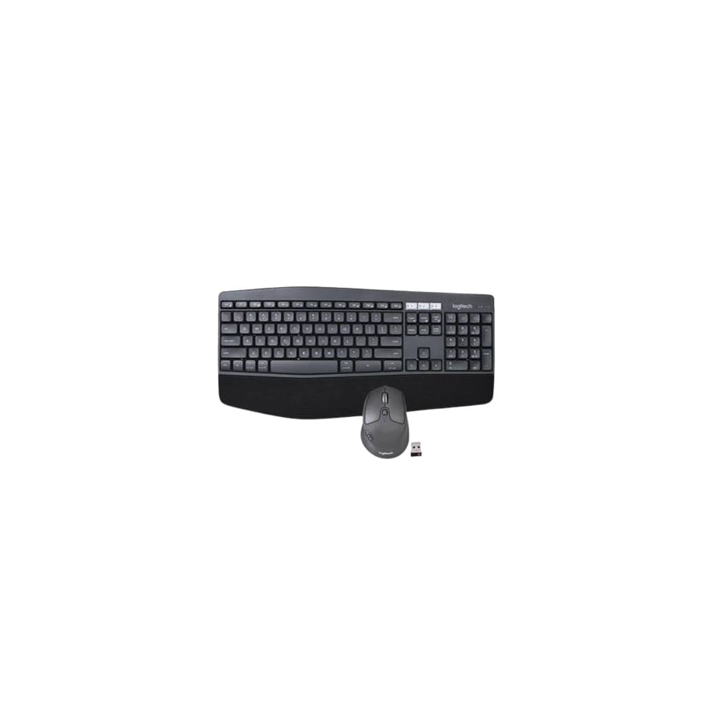 Teclado y ratón inalámbricos Logitech MK850, negro, USB, ergonomía avanzada y conectividad confiabl