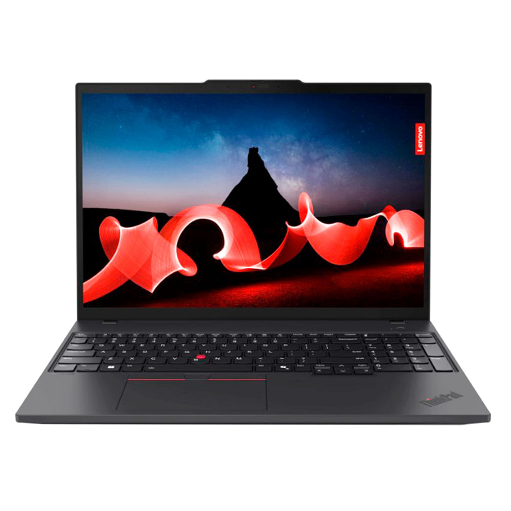 Lenovo T16 - Portátil 16"" WUXGA, Intel Core i5, 16GB RAM, 512GB SSD, Win11 Pro, Negro, 3 años garan
