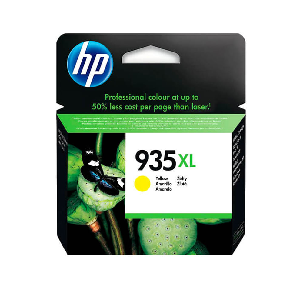 Cartucho de tinta HP 935XL amarillo, 9.5 ml, original, para impresoras de alta calidad