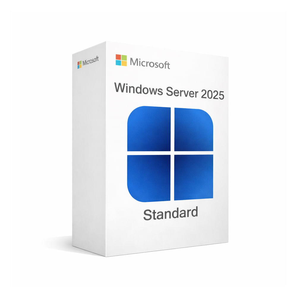 Windows Server 2025 en español de Microsoft - Licencia estándar, fácil de usar y compatible