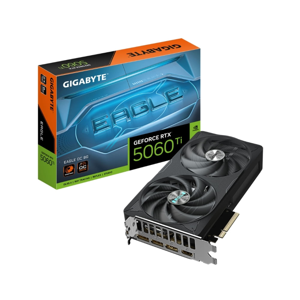 Tarjeta gráfica RTX 5060 Ti EAGLE OC 8GB Rendimiento superior para gamers y creadores