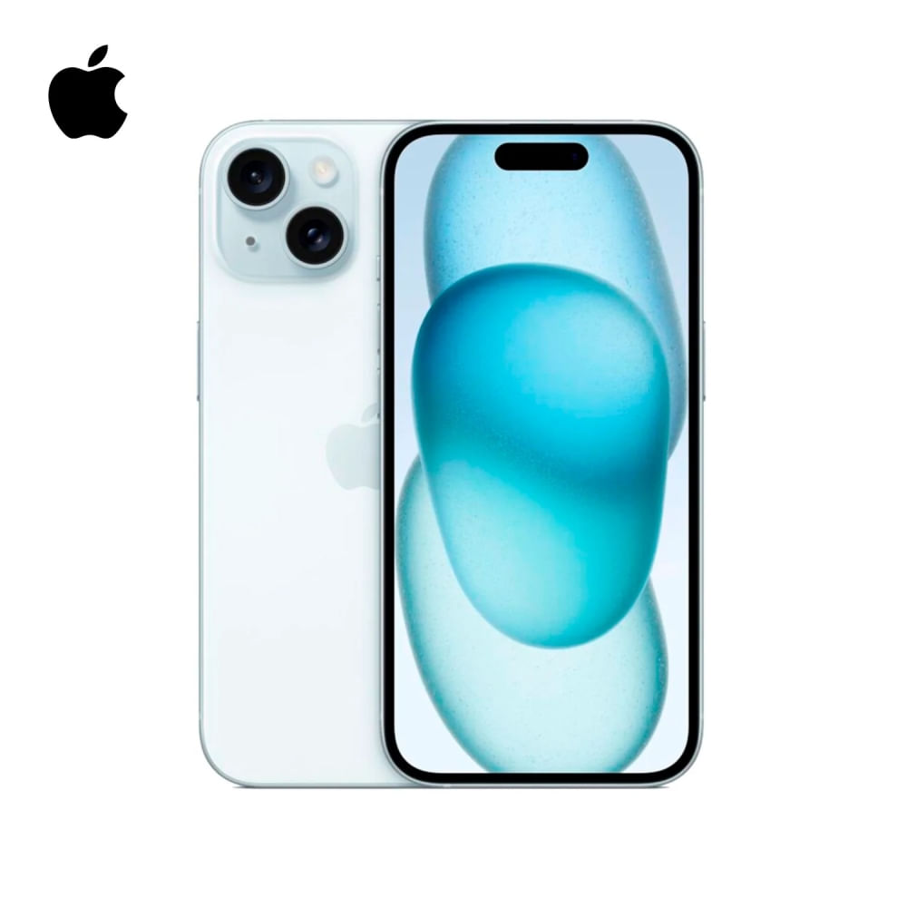 iPhone 15 Azul 128GB - Pantalla OLED 6.1"" 5G, A16 Bionic, 48MP y 12MP Cámara, 6GB RAM