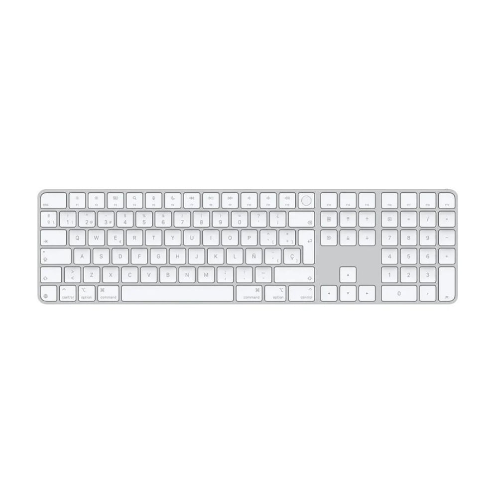 Teclado Apple Magic Español Inalámbrico y con Cable - Bluetooth, USB-C, Compatible con Mac y iPad