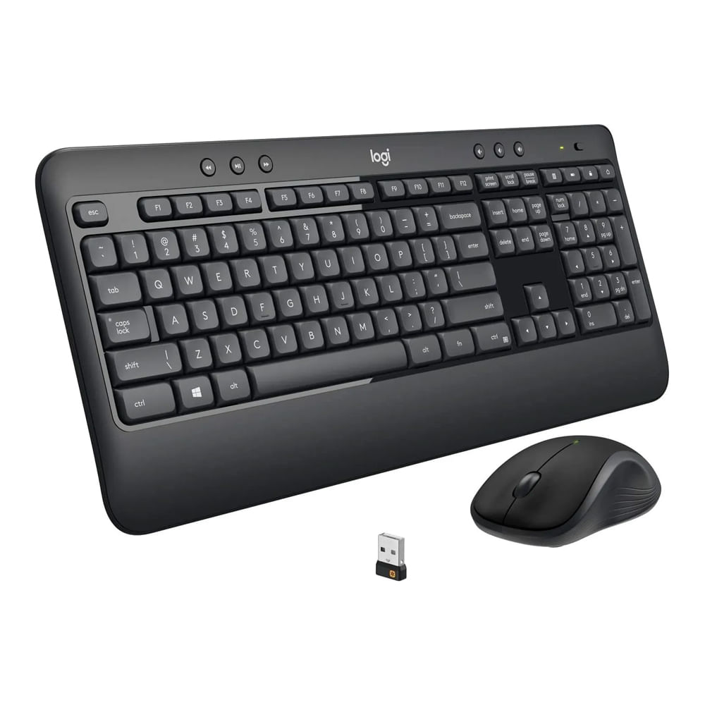 Teclado y mouse inalámbricos Logitech MK540 Advanced - Comodidad y precisión para trabajo y juego