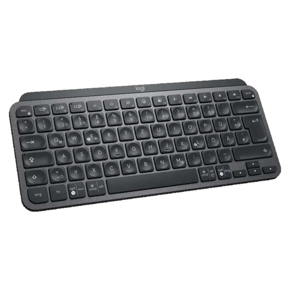 Teclado inalámbrico Logitech MX Keys Mini en grafito, diseño ergonómico, español, USB/Bluetooth