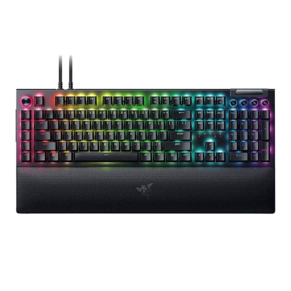 Teclado mecánico Razer BlackWidow V4 Pro - Full Size, retroiluminado, USB, QWERTY EE.UU.