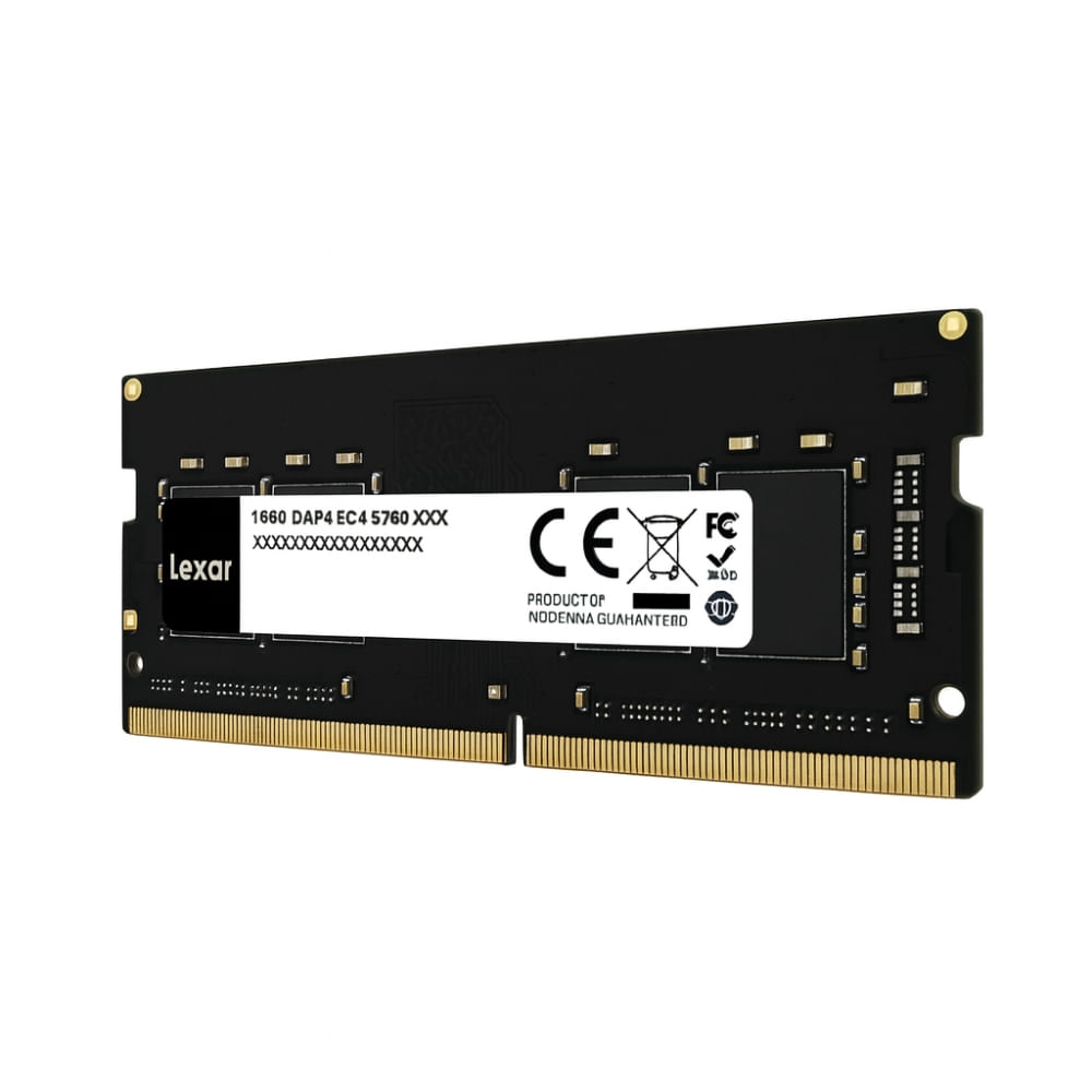 Memoria RAM DDR4 8GB Lexar SODIMM 3200MHz – Ideal para laptops y rendimiento mejorado